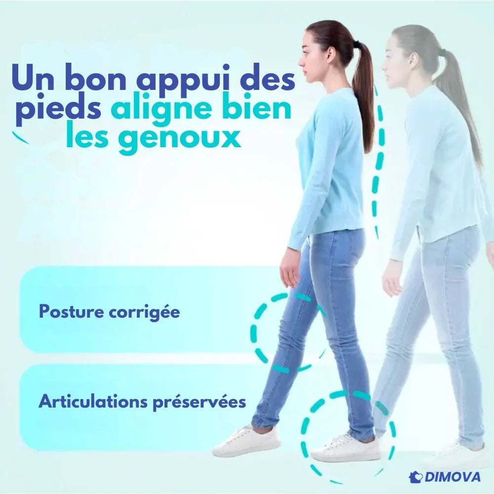 Semelles amortissantes V3 – Confort total & soutien orthopédique
