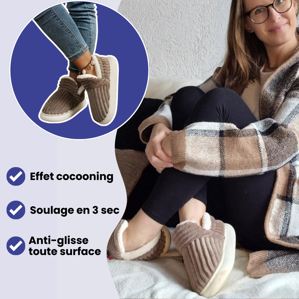 Chaussons Orthopédiques Anti-Dérapantes
