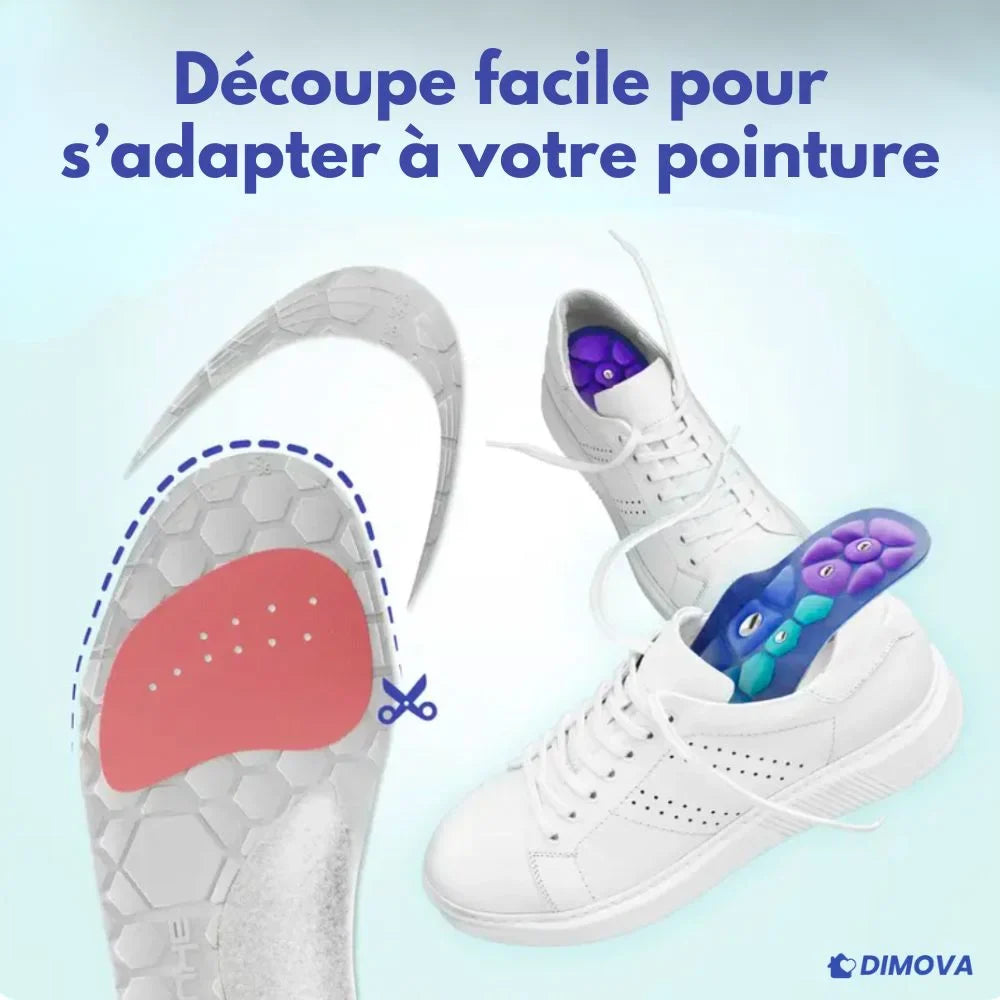 Semelles amortissantes V3 – Confort total & soutien orthopédique