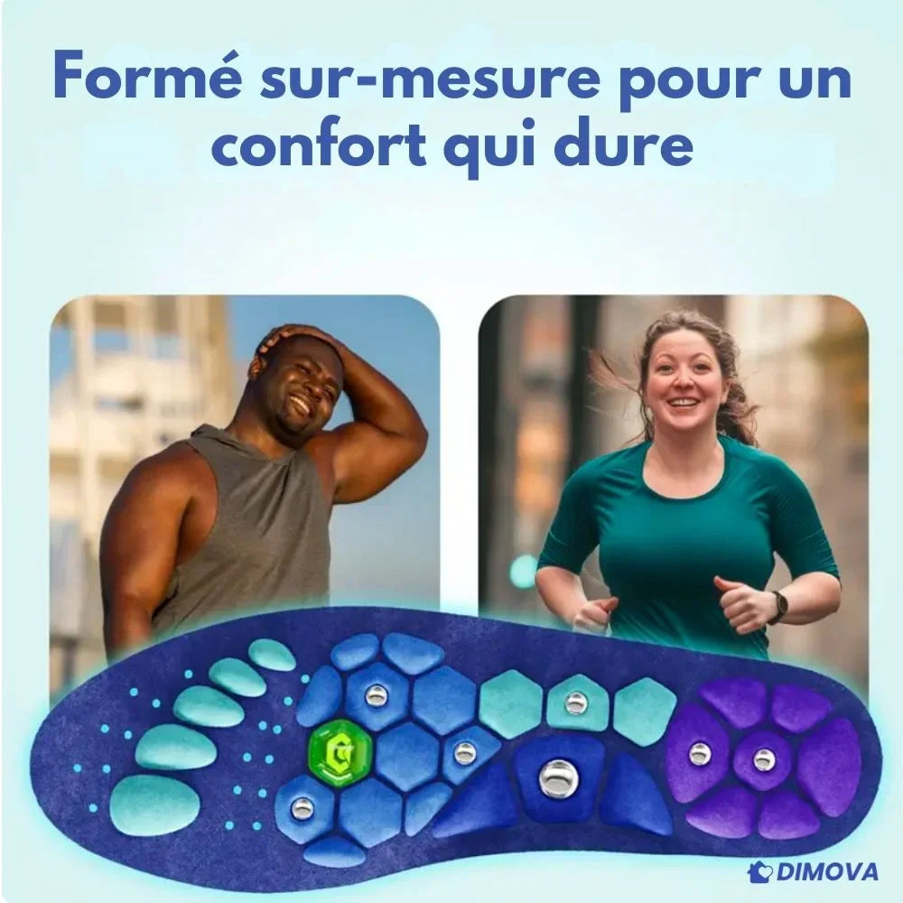 Semelles amortissantes V3 – Confort total & soutien orthopédique