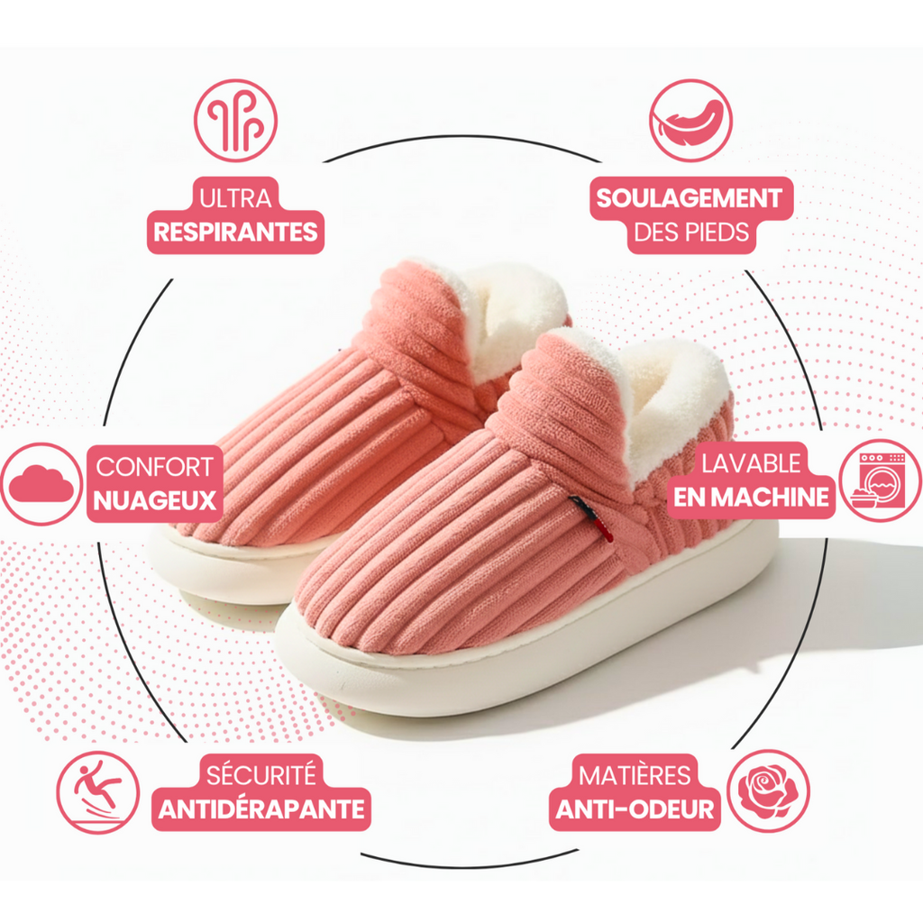Chaussons Orthopédiques Anti-Dérapantes