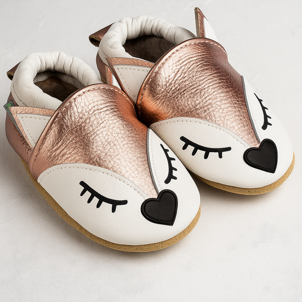 Chaussons en cuir