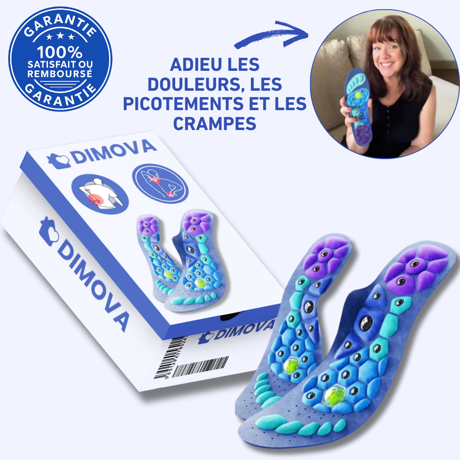 Semelles amortissantes V3 – Confort total & soutien orthopédique